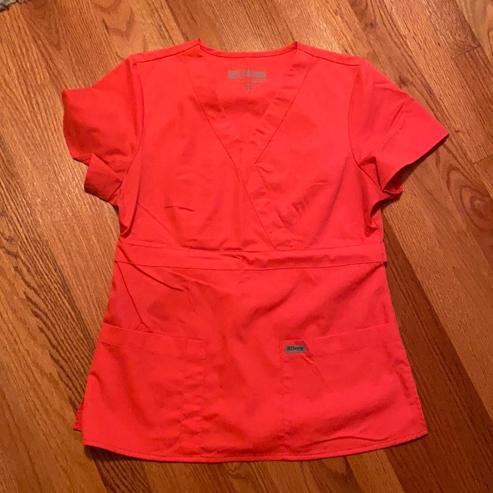 Neon pink greys anatomy top